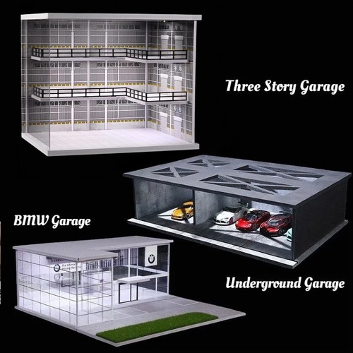 Diorama diecast garage - diecast,
