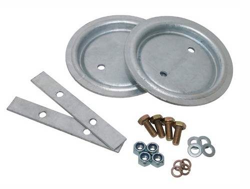 Rear galvanised spring - galvanised, &