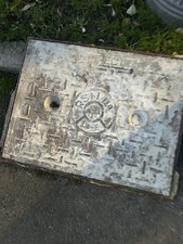 Cast iron Manhole Cover With Frame Used 670mmx520mm. RSI LTD OF INDIA 