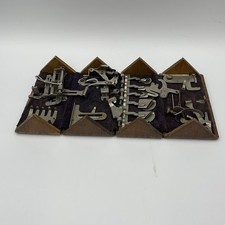 Singer Treadle Sewing Machine Fold Up Oak Wood Box Loaded with Machine Parts