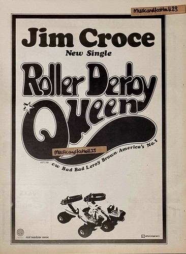 Jim croce roller derby - -,