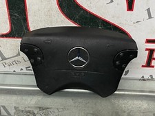 MERCEDES BENZ W210 E CLASS 1999 FRONT STEERING WHEEL AIR BAG BLACK