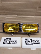 A pair of long range CIBIE iodine yellow glass.