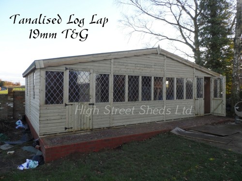 Summer house 30x15 log lap - 30x15,