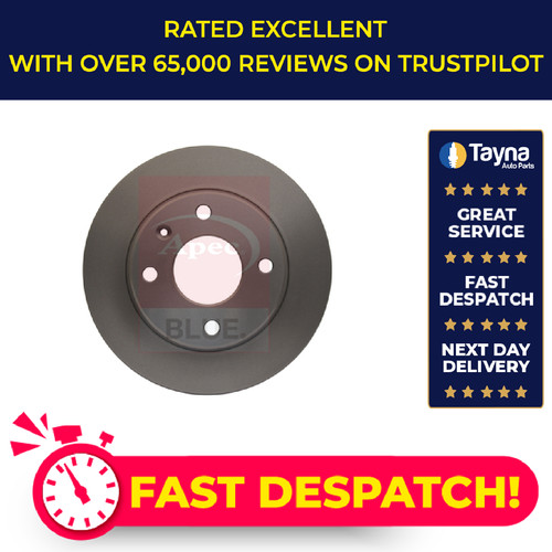Brake discs pair - discs, vented