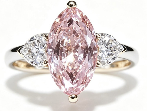 00ct marquise cut - cut, pink