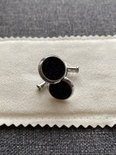 Montblanc Meisterstuck Blue stone Stainless Steel Cufflinks
