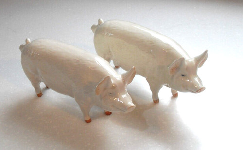 Vintage beswick two boar - vintage,