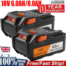 2X 1X 6.0AH 18V Li-ion Battery For AEG L1830R L1815R B1820R B1814G BS18G BSB18C