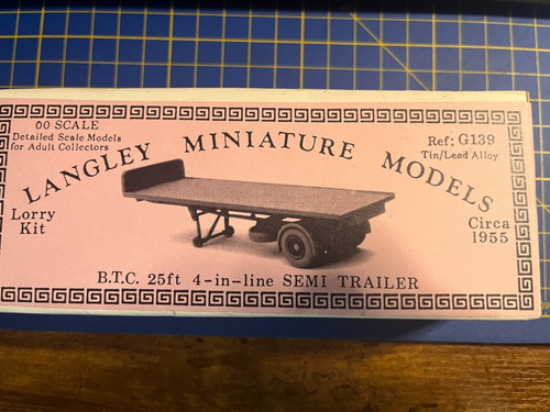 Langley miniature models btc - miniature,
