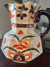 LARGE Mason's Ironstone China Jug Pitcher antique [ one chip ]......FREE UK POST