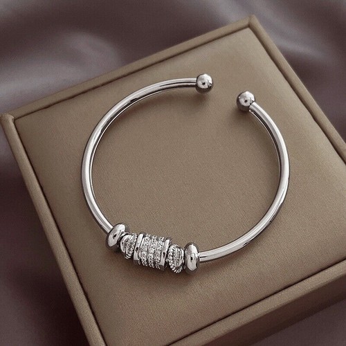 9ct gold bangle ball open - ball,