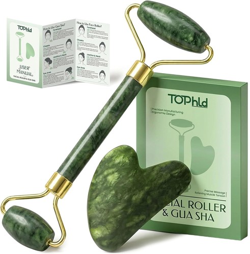 Jade roller guasha - jade, face