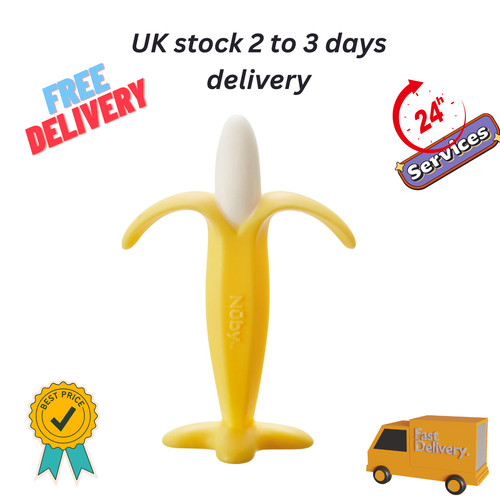 Nuby banana soothing - nuby, teether