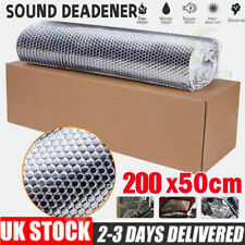 10m Sound Deadening Roll Car Van Heat Insulation 10mm Thick Closed Cell Foam UK.