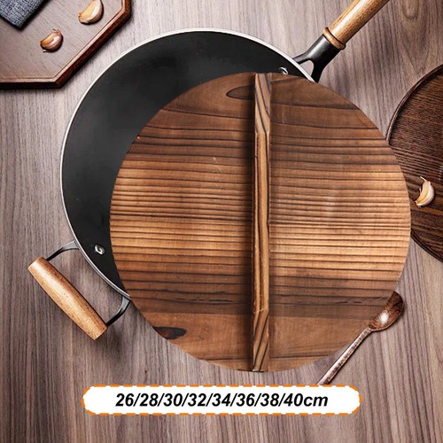 Wooden wok lid restaurant - wooden,