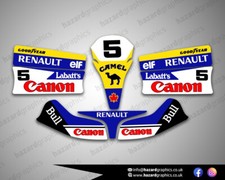 Birel Art KG Puffo Bambino Graphics Sticker Kit - BirelArt - Go Kart (fw14)