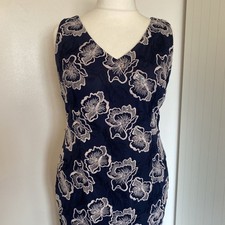 GINA BACCONI Navy Blue with