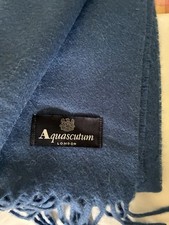 Aquascutum Mens Scarf Dark