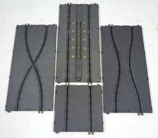 Vintage Jouef Playcraft Slot Car Track Set – 4 Pcs Crossovers Lap Counter – 10"