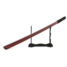 98cm Wooden Martial Arts Bokken with Scabbard Training Sword Aid Prop Katana