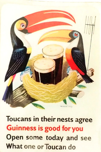 Vintage 1958 guinness pocket - vintage,