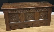 18th century oak blanket