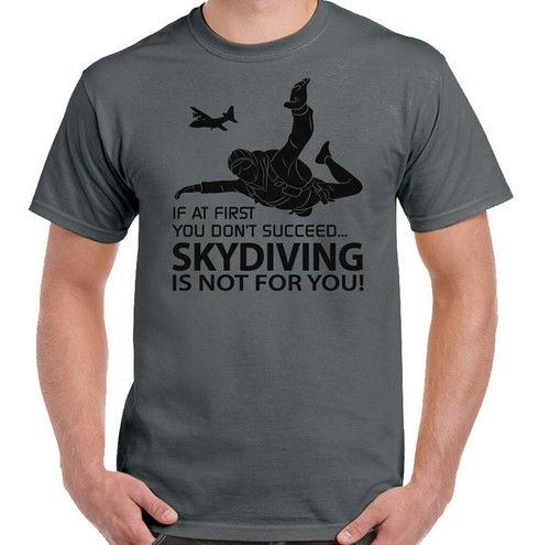 Skydiving shirt at - t-shirt,