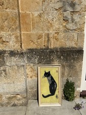 Vintage Tapestry Siamese Cat