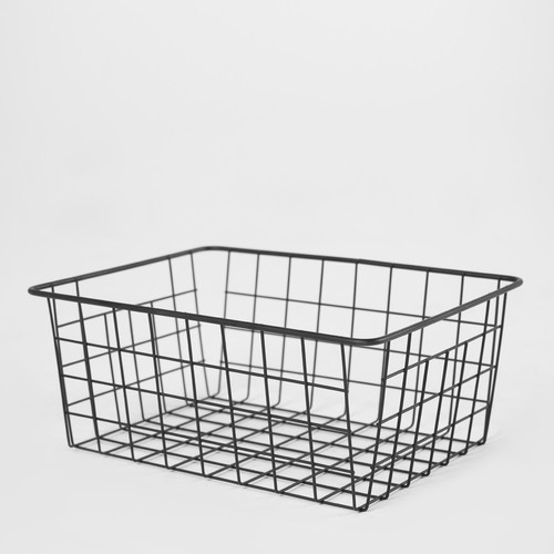Wire storage basket organiser - wire,