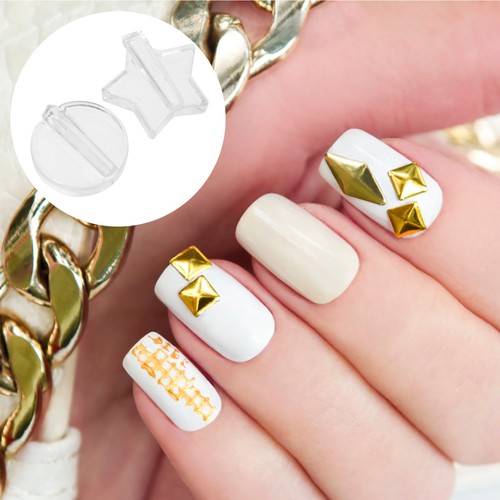 4pcs manicure embossed mold - manicure,