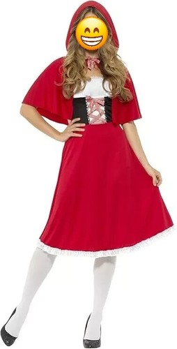 Womens red riding hood - hood, costume