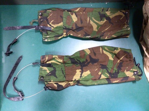 British army gaiters - army,