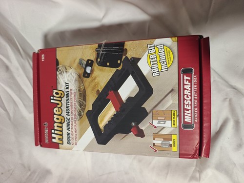 Milescraft 1226 hinge jig self - jig,
