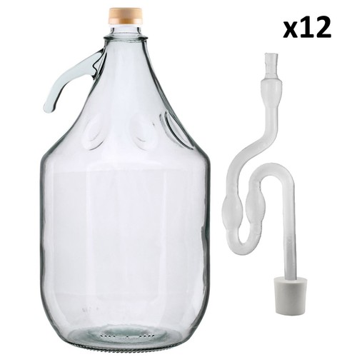 Glass demijohn screw cap - screw,