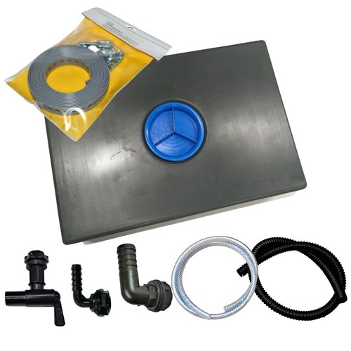Litre waste water tank - water, kit