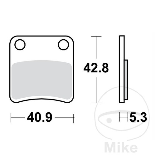 Trw standard brake pads - trw,