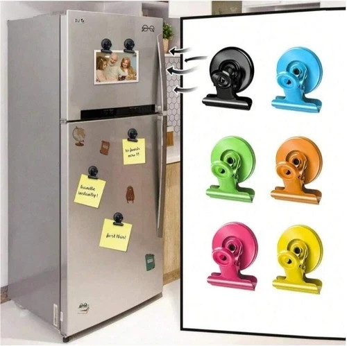 Fridge magnet clips magnetic - fridge,