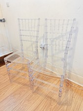 2 X Iced Crystal Chiavari