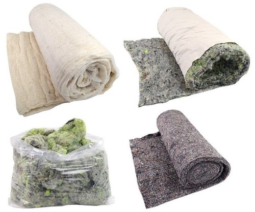 Cotton wool upholstery felt - cotton,