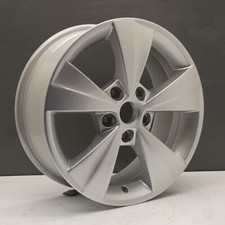 SKODA OCTAVIA MK3 16" SILVER ALLOY WHEEL RIM 6.5J OEM 5E3601025AA GENUINE X1