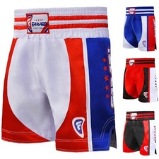 FARABI Boxing Shorts MMA Muay Thai Training Sparring Kickboxing Fight Shorts