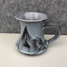 Studio Pottery Mug Chicken