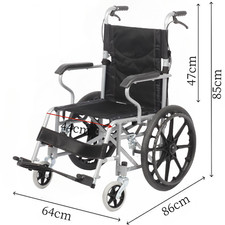 Lightweight Wheelchair Folding Wheelchair, Comfort Wheelchair Folding Active Wheelchair