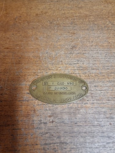 Vintage ruston hornsby - vintage,
