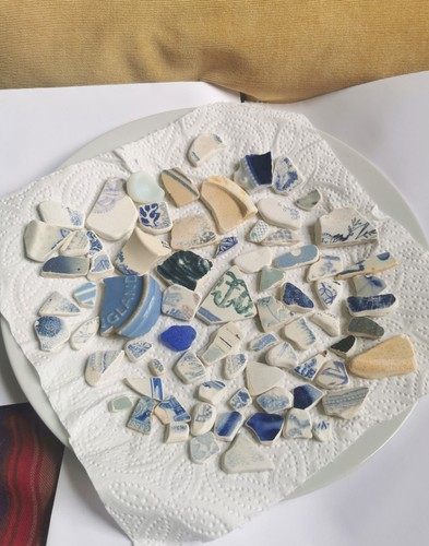 Huge collection sea pottery - of,