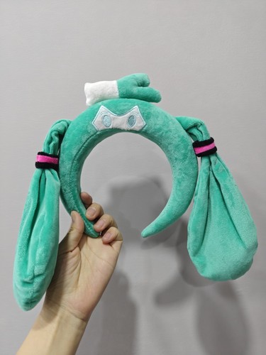 Hatsune miku plush - plush, headband