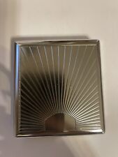 Art Deco Silver Sunbeam 2-clip