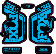 Fox 34 Rhythm Forks Decals