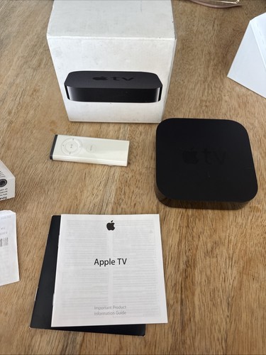 Apple with box remote - with,